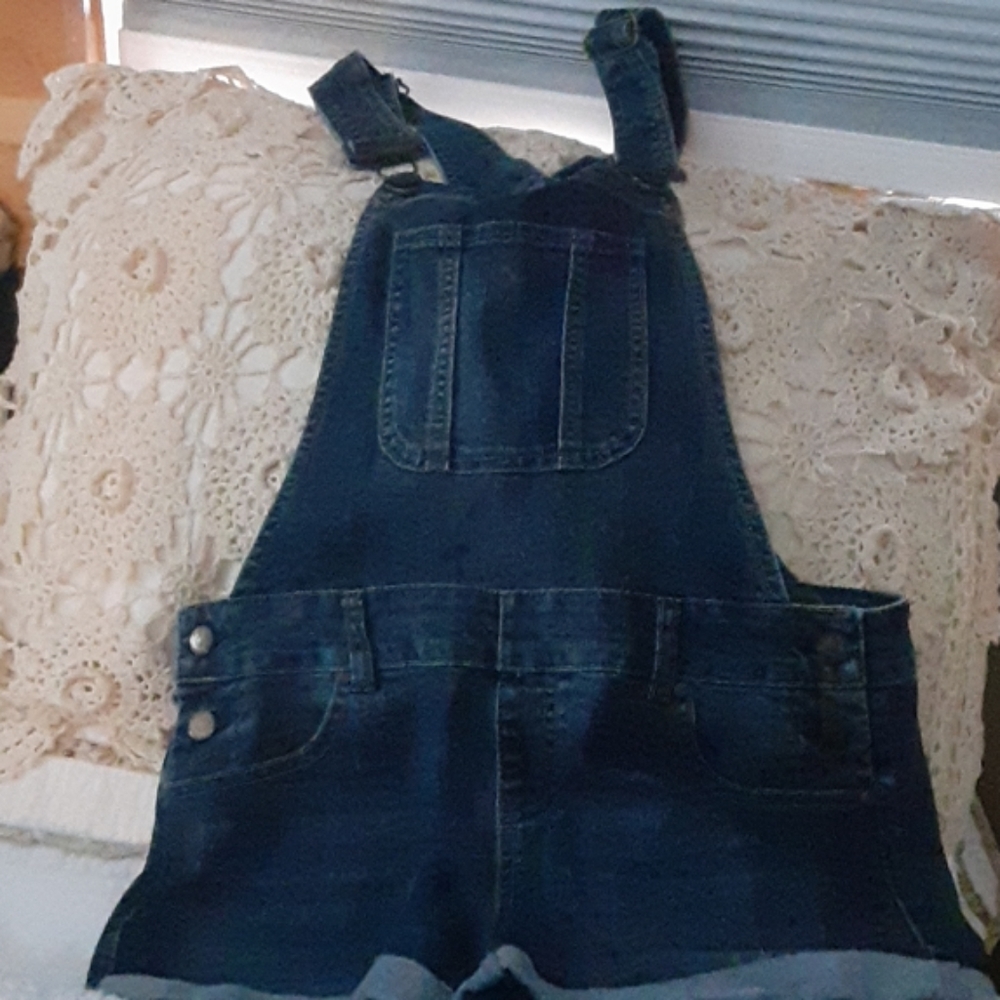Overall shorts